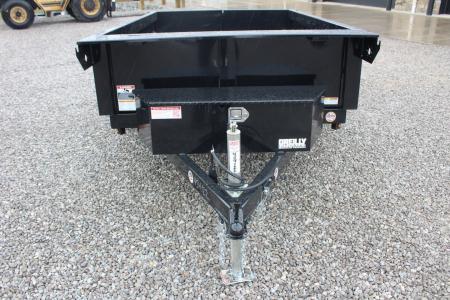 New 2026 Sure-Trac 5' x 8' Low Profile Homeowner Dump Trailer 5K - Single Ram (NO RAMPS) - BARN DOORS