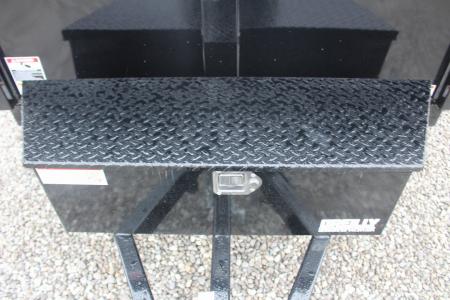 New 2026 Sure-Trac 5' x 8' Low Profile Homeowner Dump Trailer 5K - Single Ram (NO RAMPS) - BARN DOORS