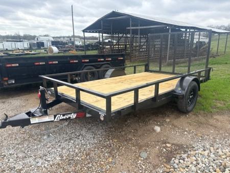 New 2026 Liberty 3k 78 X12 Utility Trailer