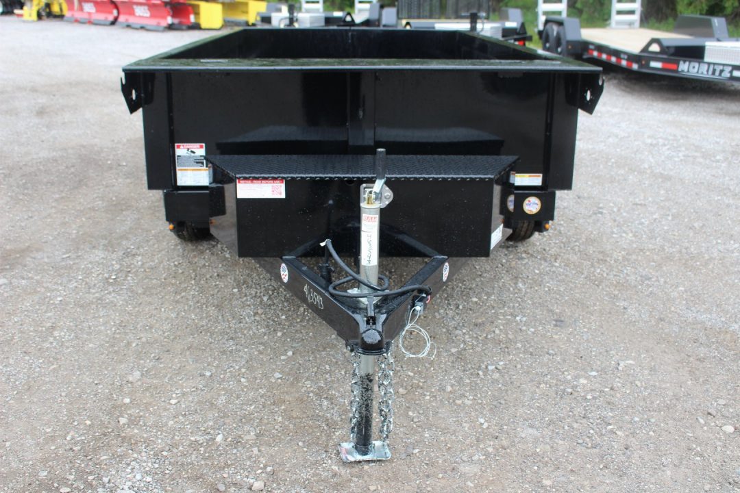 New 2026 Sure-Trac 5' x 10' Low Profile Homeowner Dump Trailer 7K TA - Single Ram (NO RAMPS)