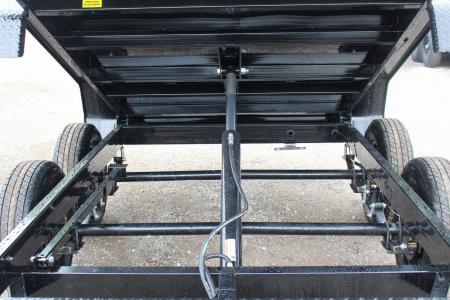 New 2026 Sure-Trac 5' x 10' Low Profile Homeowner Dump Trailer 7K TA - Single Ram (NO RAMPS)