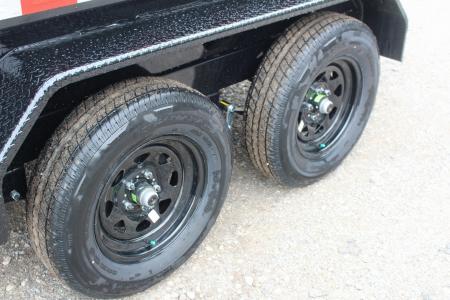 New 2026 Sure-Trac 5' x 10' Low Profile Homeowner Dump Trailer 7K TA - Single Ram (NO RAMPS)