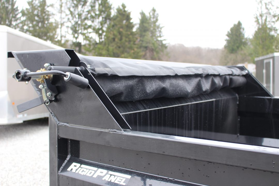 New 2026 Sure-Trac 7' x 12' Hydraulic Dump Trailer - Scissor Ram - 12000# GVW