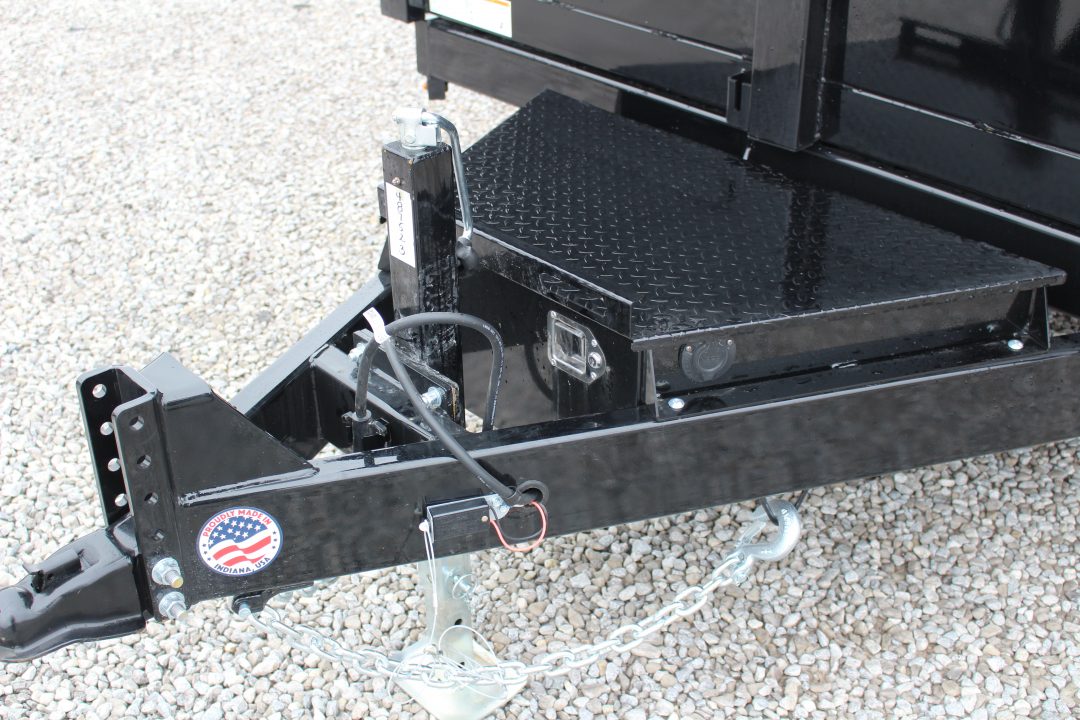 New 2026 Sure-Trac 7' x 12' Hydraulic Dump Trailer - Scissor Ram - 12000# GVW