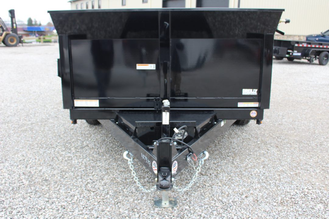 New 2026 Sure-Trac 7' x 12' Hydraulic Dump Trailer - Scissor Ram - 12000# GVW