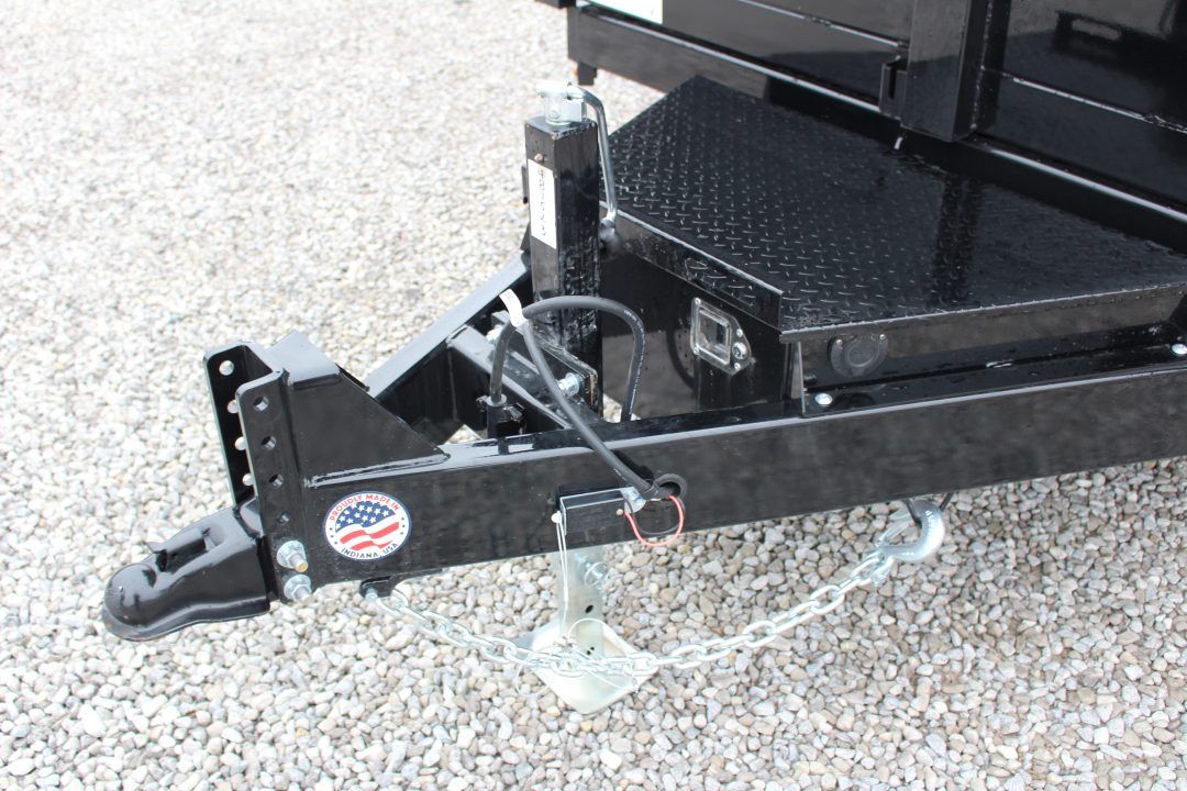 New 2026 Sure-Trac 7' x 12' Hydraulic Dump Trailer - Scissor Ram - 12000# GVW