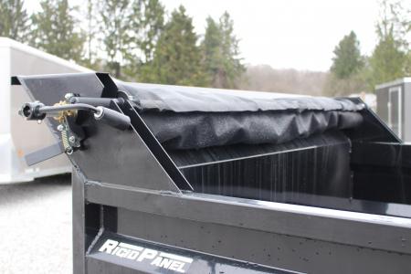 New 2026 Sure-Trac 7' x 12' Hydraulic Dump Trailer - Scissor Ram - 12000# GVW