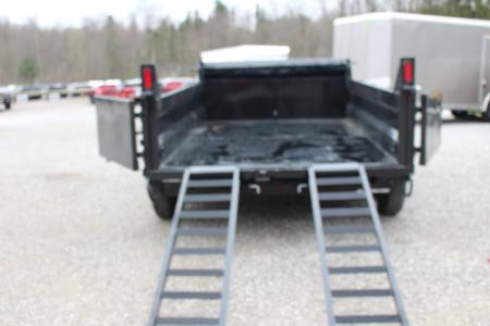 New 2026 Sure-Trac 7' x 12' Hydraulic Dump Trailer - Scissor Ram - 12000# GVW