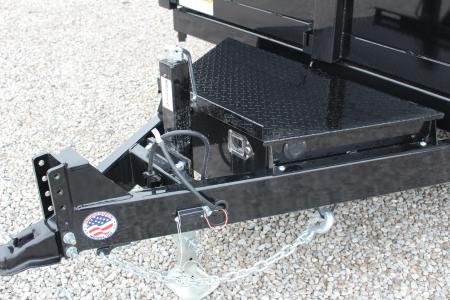 New 2026 Sure-Trac 7' x 12' Hydraulic Dump Trailer - Scissor Ram - 12000# GVW
