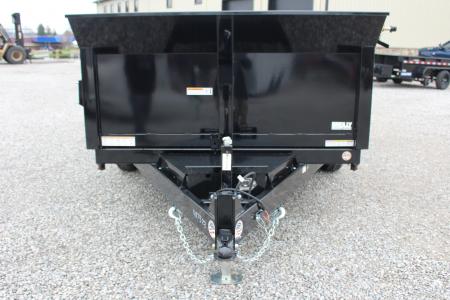 New 2026 Sure-Trac 7' x 12' Hydraulic Dump Trailer - Scissor Ram - 12000# GVW