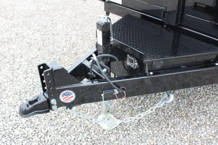 New 2026 Sure-Trac 7' x 12' Hydraulic Dump Trailer - Scissor Ram - 12000# GVW