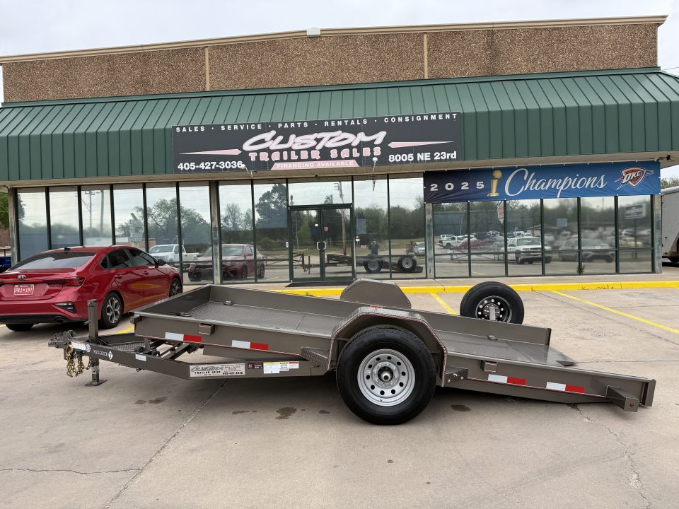 New #037701 2026 DIAMOND T SLT 14 X 79 SINGLE AXLE 7K SCISSOR LIFT TILT TRAILER W/ SPARE