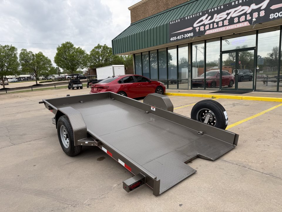 New #037701 2026 DIAMOND T SLT 14 X 79 SINGLE AXLE 7K SCISSOR LIFT TILT TRAILER W/ SPARE