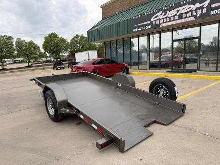 New #037701 2026 DIAMOND T SLT 14 X 79 SINGLE AXLE 7K SCISSOR LIFT TILT TRAILER W/ SPARE