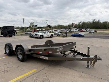 New #037701 2026 DIAMOND T SLT 14 X 79 SINGLE AXLE 7K SCISSOR LIFT TILT TRAILER W/ SPARE