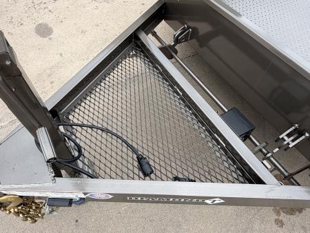 New #037701 2026 DIAMOND T SLT 14 X 79 SINGLE AXLE 7K SCISSOR LIFT TILT TRAILER W/ SPARE