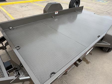 New #037701 2026 DIAMOND T SLT 14 X 79 SINGLE AXLE 7K SCISSOR LIFT TILT TRAILER W/ SPARE