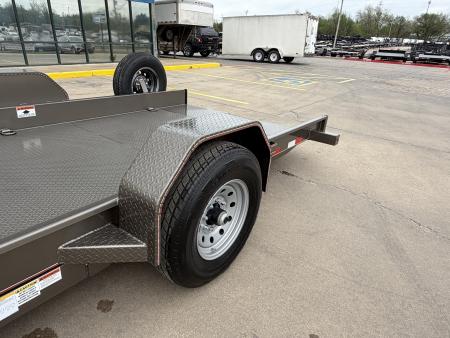 New #037701 2026 DIAMOND T SLT 14 X 79 SINGLE AXLE 7K SCISSOR LIFT TILT TRAILER W/ SPARE