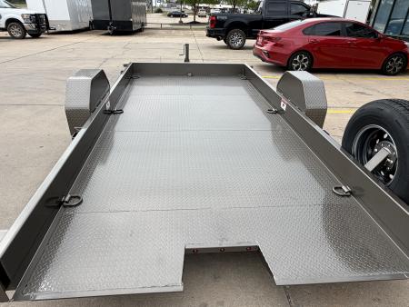 New #037701 2026 DIAMOND T SLT 14 X 79 SINGLE AXLE 7K SCISSOR LIFT TILT TRAILER W/ SPARE