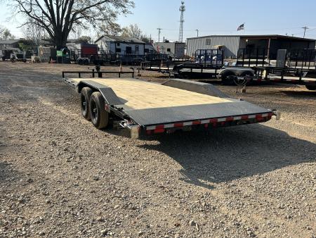 New 2026 PJ Trailers 7x20 TA 10k B5 Driveover Car Hauler Equipment Trailer