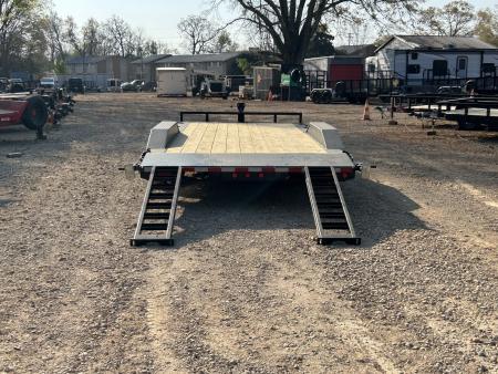 New 2026 PJ Trailers 7x20 TA 10k B5 Driveover Car Hauler Equipment Trailer