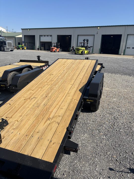 New 2026 Big Tex Trailers 7 x 22 (16+6) 16 TL Equipment Trailer