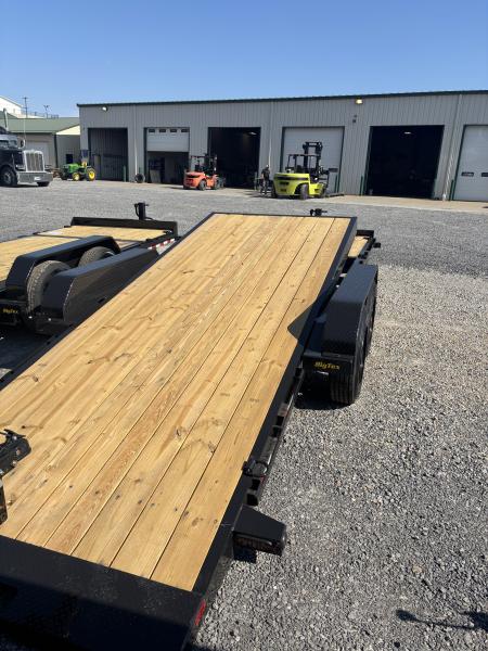 New 2026 Big Tex Trailers 7 x 22 (16+6) 16 TL Equipment Trailer