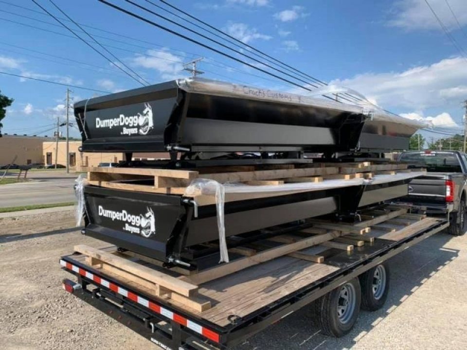 New 2026 DumperDogg 8' STEEL DUMPER Dump Insert Truck Bed