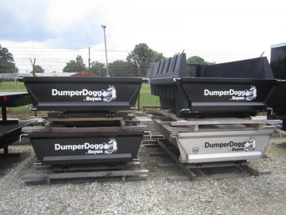 New 2026 DumperDogg 8' STEEL DUMPER Dump Insert Truck Bed