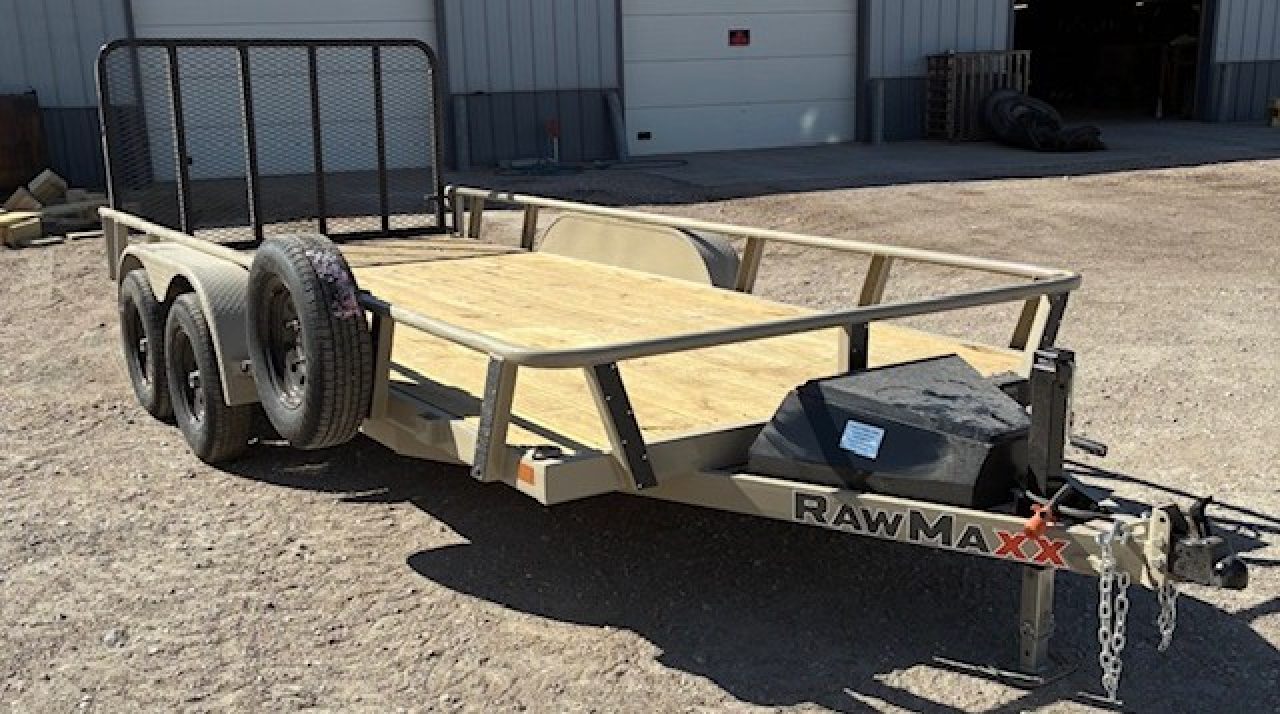 New 2026 RawMaxx UTX1683BP7K Utility Trailer