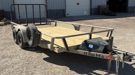 New 2026 RawMaxx UTX1683BP7K Utility Trailer