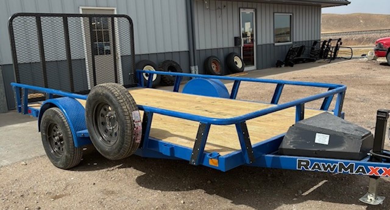 New 2026 RawMaxx UTX1283BP3.5K Utility Trailer