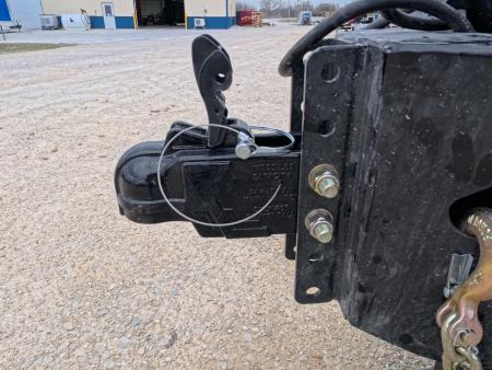 New 2026 Iron Bull 83 x 14 DWB Legendary Reserve Model 14K GVWR, 14 ply Tires, Hydraulic Jack, Scissor Hoist, Aluminum Ramp, Matching Spare, Rear Supports and Solar Charger, Black Dump Trailer