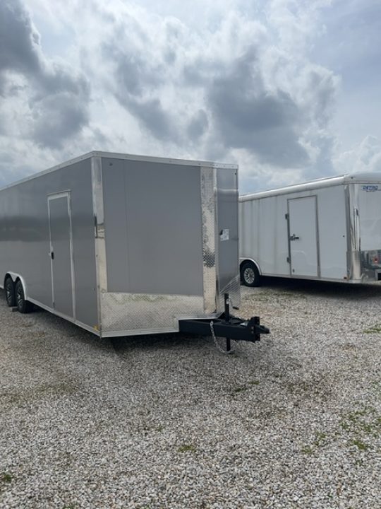New 2026 Impact Trailers 8.5 x 24 Tremor SE Flat Top Sloped V-Nose Car Hauler 10K