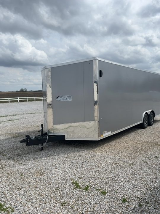 New 2026 Impact Trailers 8.5 x 24 Tremor SE Flat Top Sloped V-Nose Car Hauler 10K