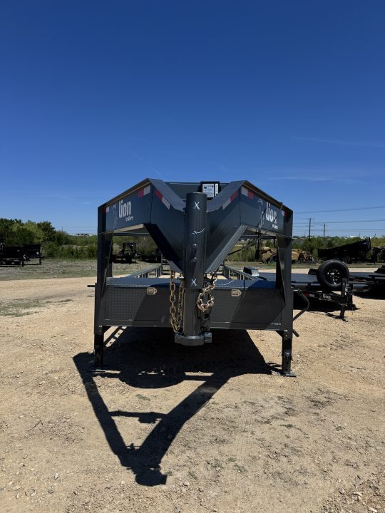 New 2026 Lion Trailers 22LBGNPT-1255 Flatbed Trailer