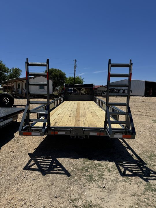New 2026 Lion Trailers 22LBGNPT-1255 Flatbed Trailer
