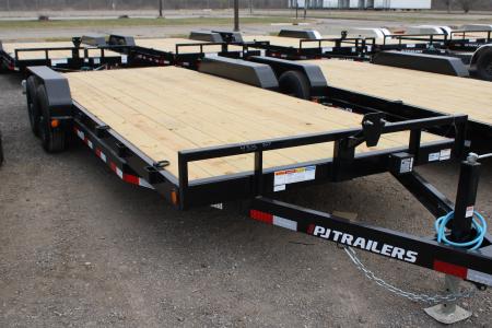 New 2026 PJ Trailers 20' SR 10K GVWR STOCK ID 52807 Car Hauler