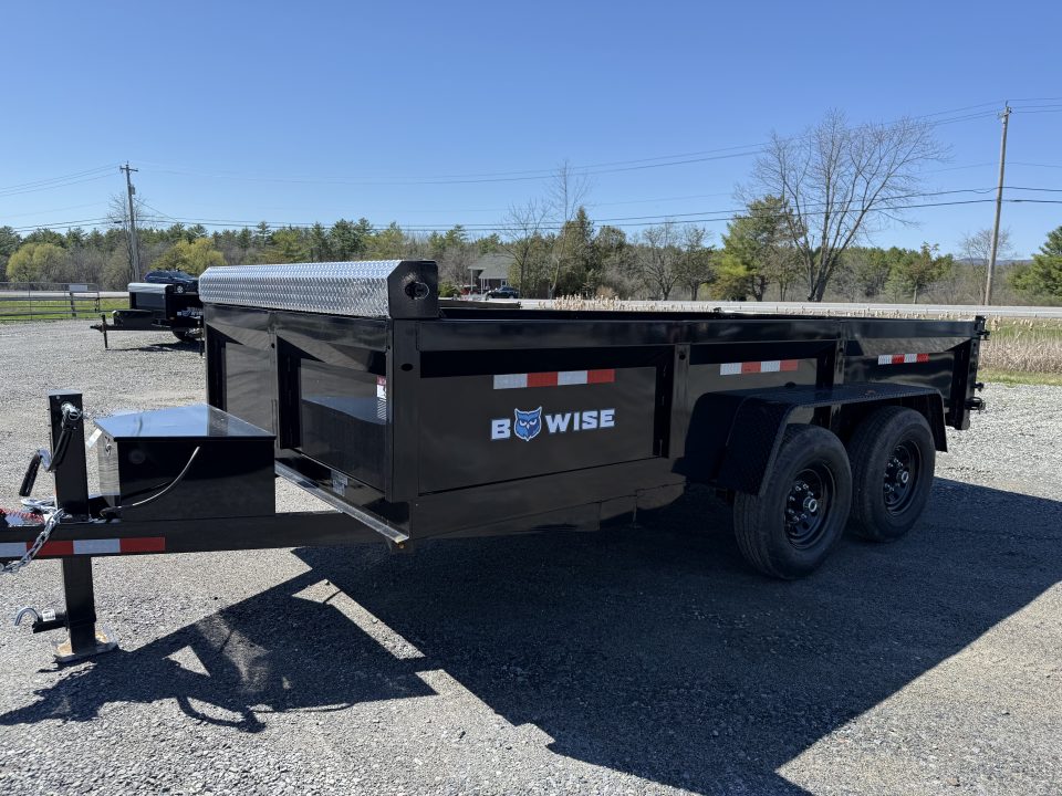 New 2026 BWISE DT714LP-LE-14 Dump Trailer