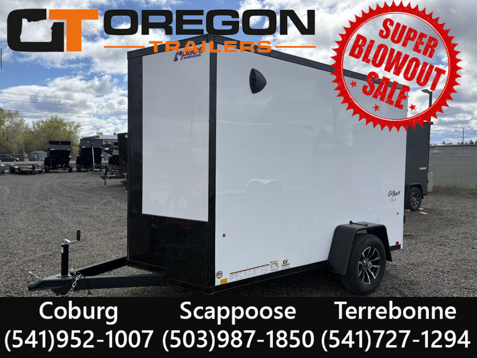 New 6X10 3k Outback DLX Enclosed Cargo