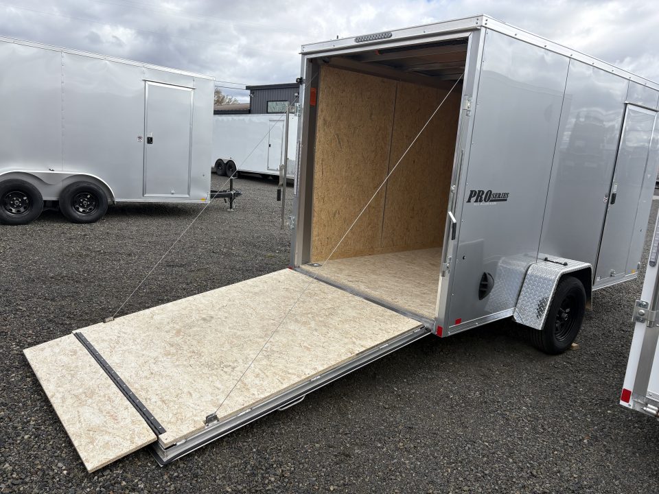 New 6x12 3k Aluminum Enclosed Cargo