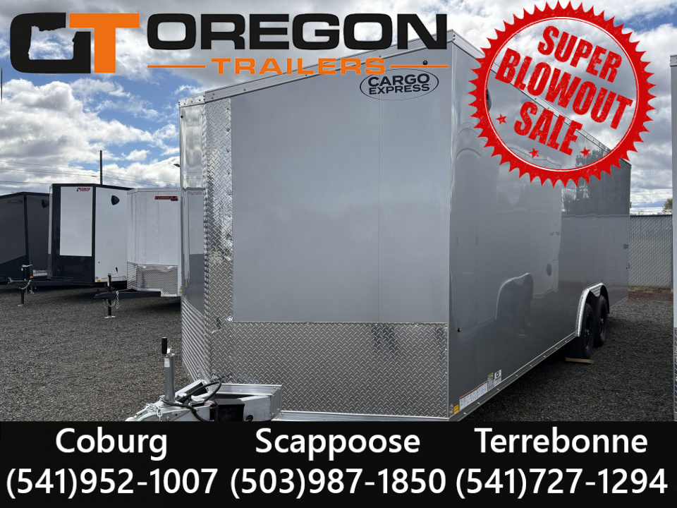 New 8.5x24 TA 10K Aluminum Enclosed Cargo