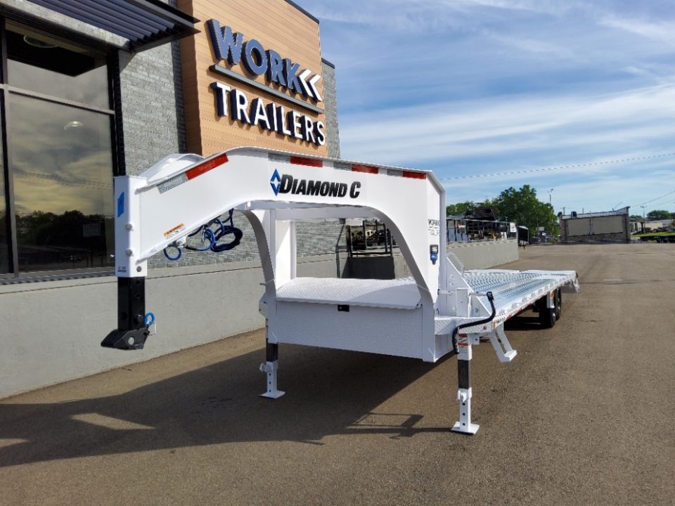 New 2026 Diamond C Trailers FMAX207MR/XDR Flatbed Trailer