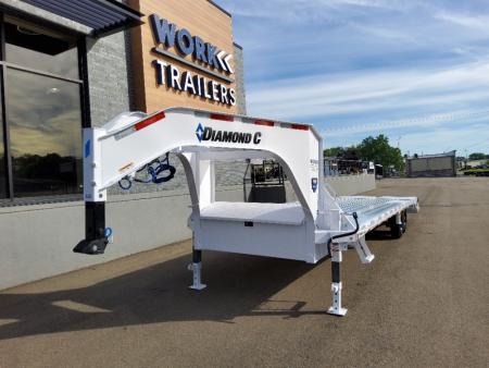 New 2026 Diamond C Trailers FMAX207MR/XDR Flatbed Trailer