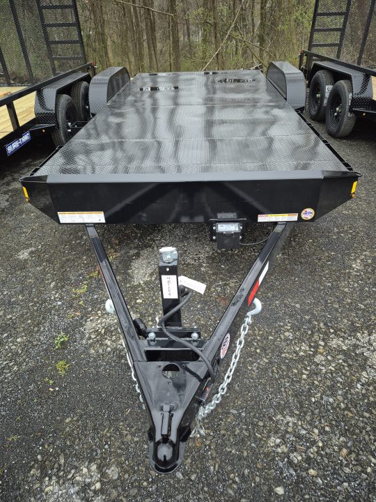 New 2026 Sure-Trac 7 x 20 Steel Deck Car Hauler 10K Rated