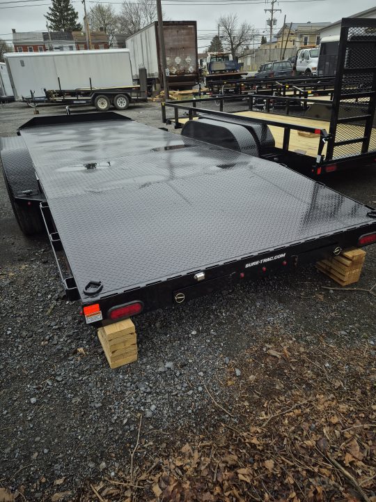 New 2026 Sure-Trac 7 x 20 Steel Deck Car Hauler 10K Rated