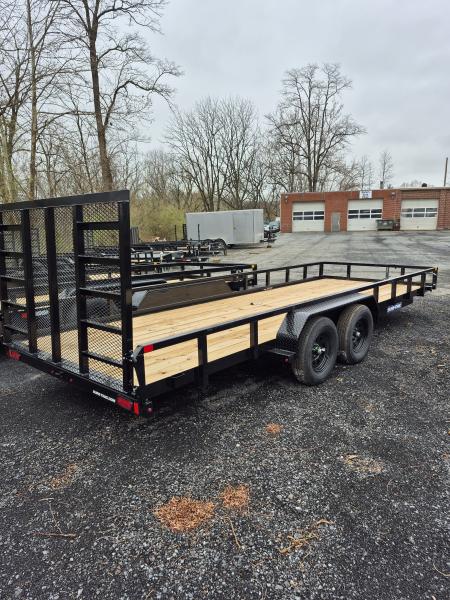 New 2026 Sure-Trac 7 x 20 7K Rated Tube Top Landscape Trailer