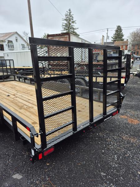 New 2026 Sure-Trac 7 x 20 7K Rated Tube Top Landscape Trailer