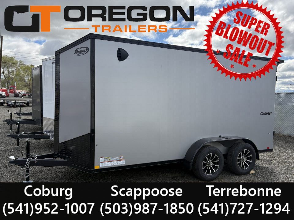 New 6x14 TA 7K Conquest Enclosed Cargo