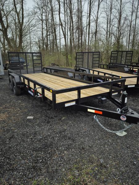New 2026 Sure-Trac 7 x 20 10k Rated Tube Top Landscape Trailer